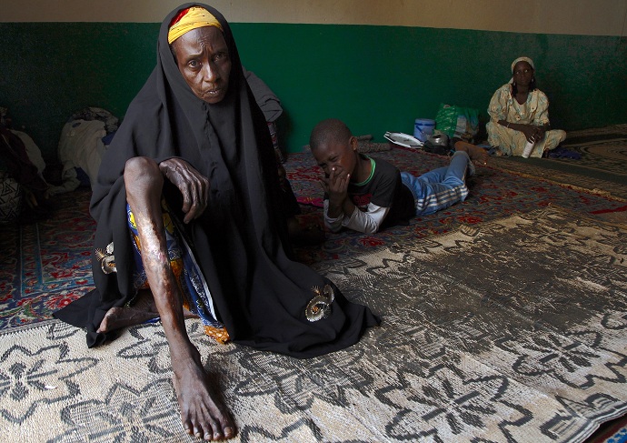 O Afrika ülkesinde 4 bin müslüman camiye sığındı